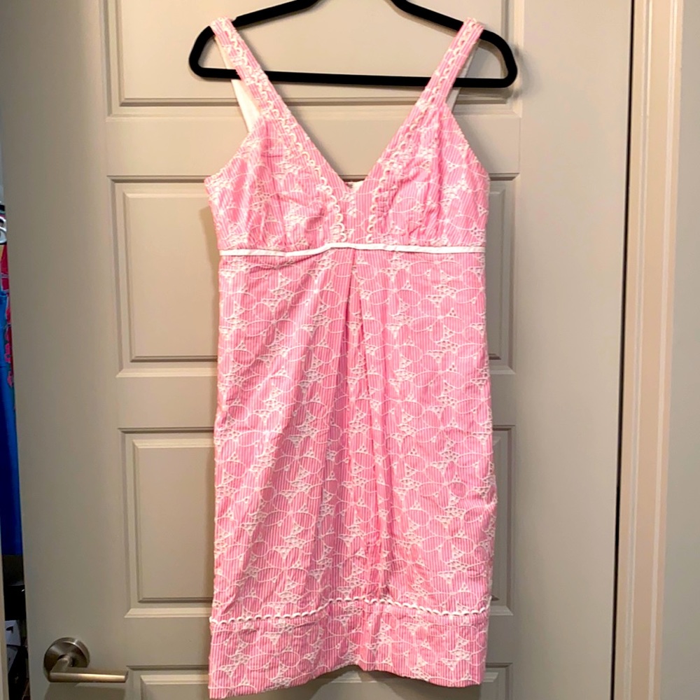 Size 8 Lilly Pulitzer seersucker dress NWOT